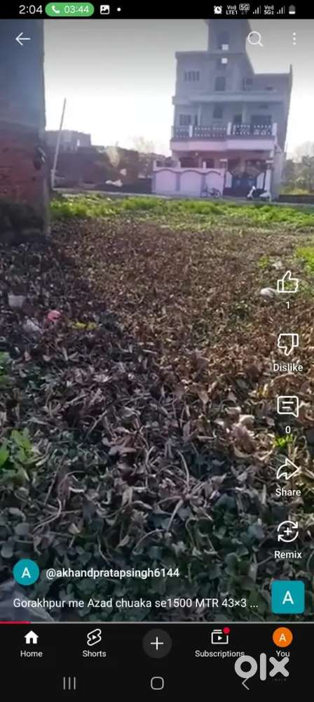 Gorakhpur katnia dhala ke pass plot