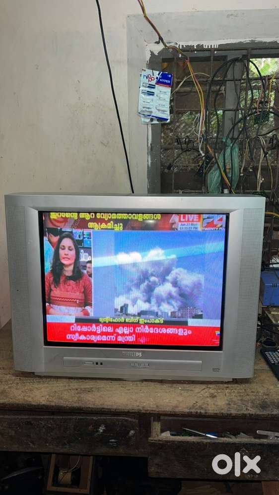 RS.1000 Muthal all model used working condition CRT TV Available