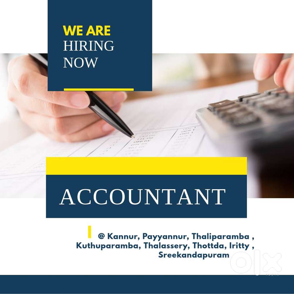 WE ARE HIRING ACCOUNTANT