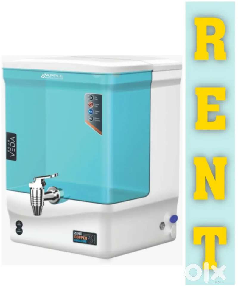 Ro water purifier available on rent
