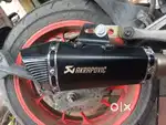 AKRAPOVIC EXHAUST WITH BEND PIPE