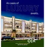 S plus 3 with lift apartement near 200ft road kharar landran highway