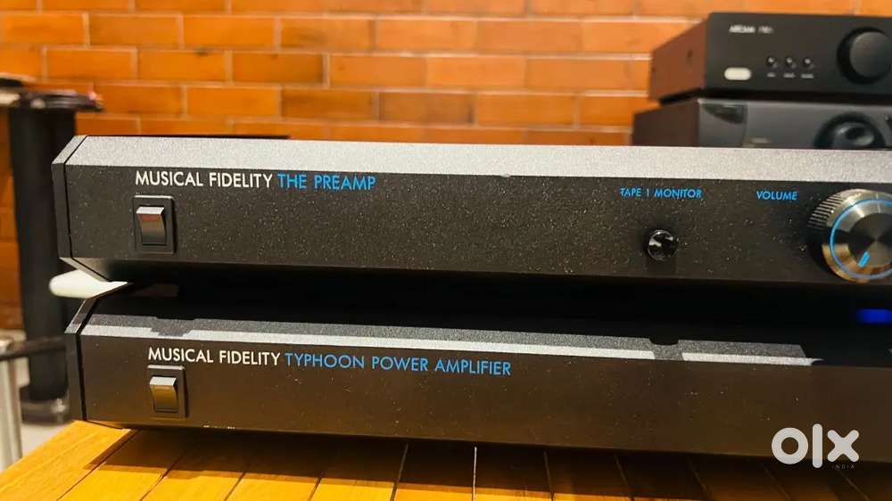 Musical fidelity power & pre amplifier