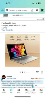 Lenovo laptop