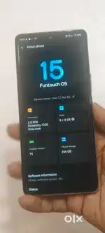 Vivo t2 pro h full kit h only back panel ckrek h