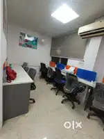1Cabin+7-8Seat. Fully Furnished Office Space For Rent In Noida Sec 3.