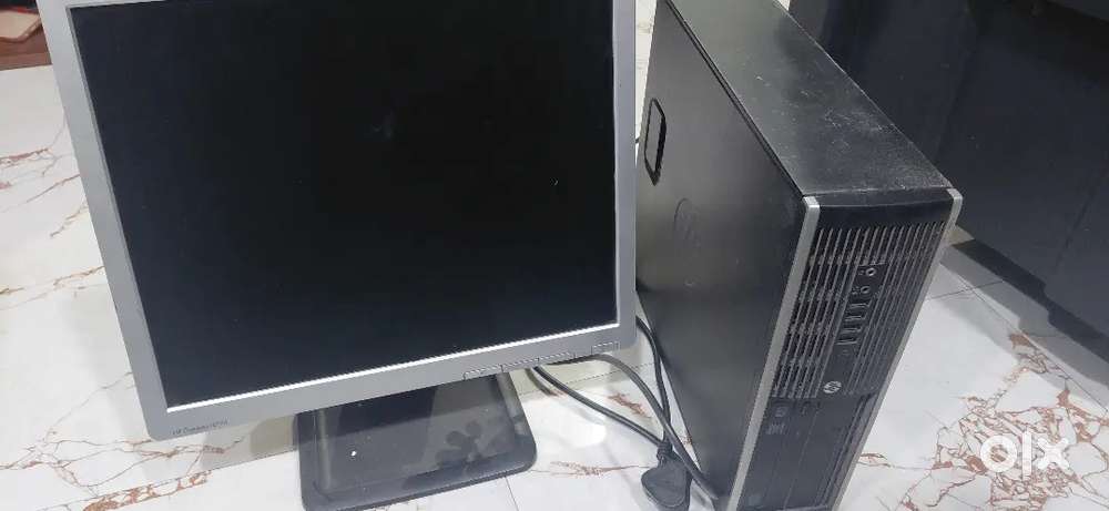 Monitor and CPU in working condition