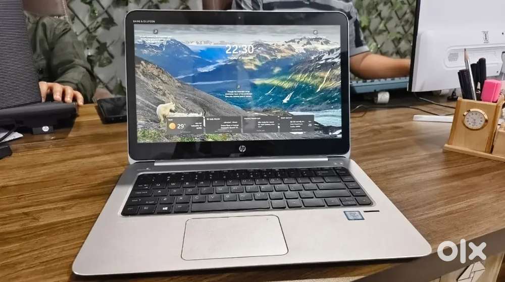 HP laptop with touchscreen