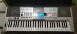 Yamaha PSR I-425 portable keyboard with Adapter (Silver)