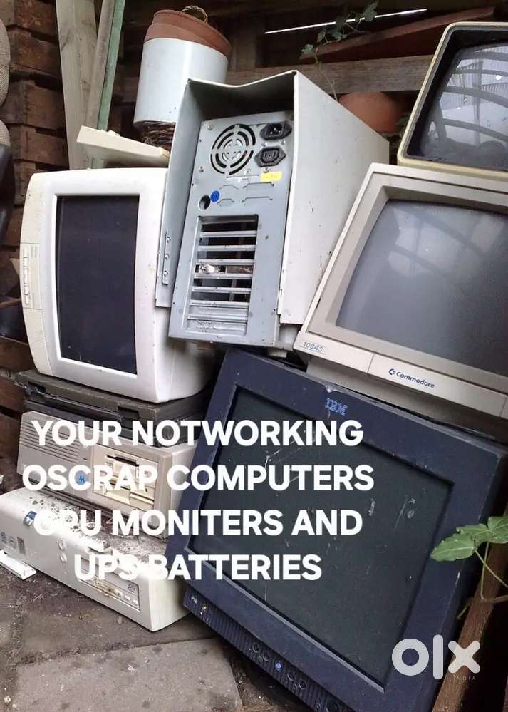 WASTE YOUR NOTWORKING OLD COMPUTERS UPS AND INVERTERS BATTERIES