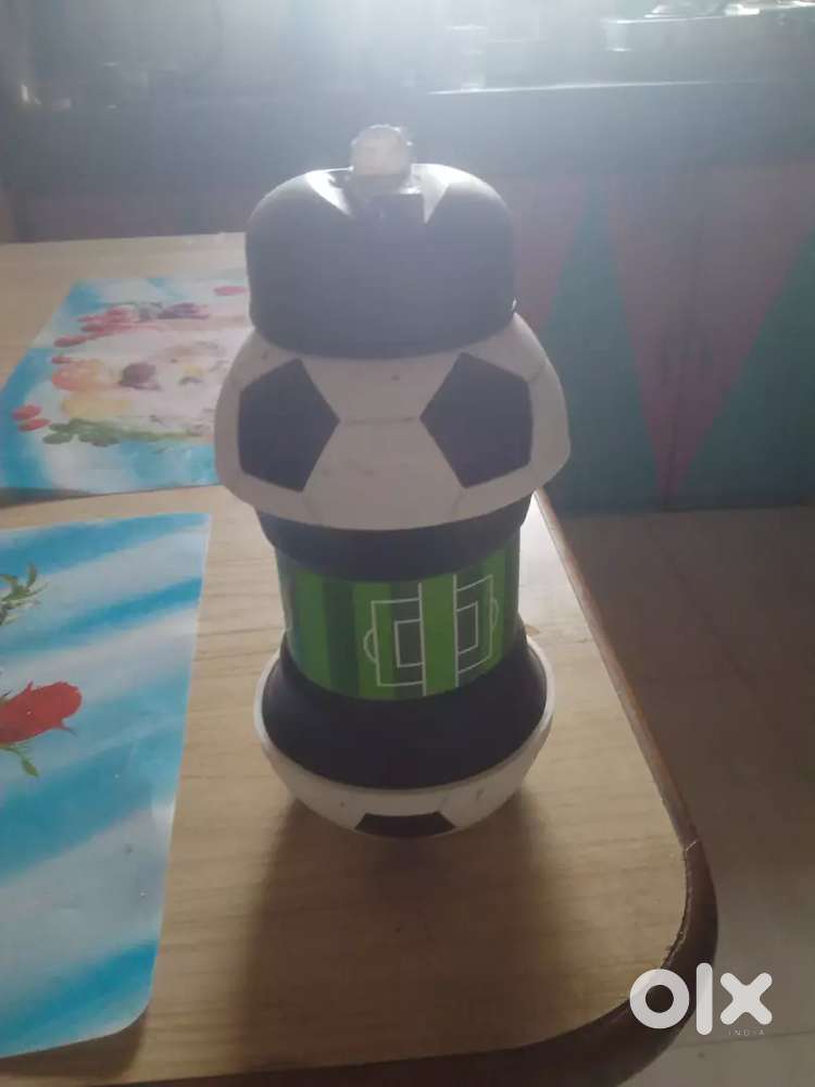 This is football water bottle