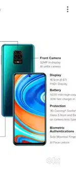 Redmi note 9pro max good condition