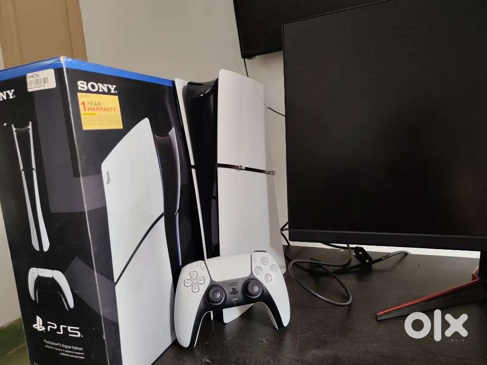 Ps5 slim digital edition with acer gaming monitor