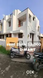 For rent 2bhk house loc D mart