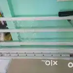 Queen size Steel Cot and 8 Orthopedic Mattress is for sale