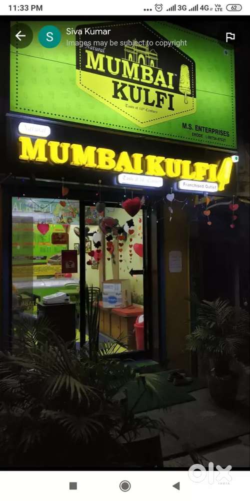 Mumbai kulfi Franchise for sale