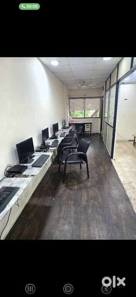 Commercial semi furnished office for rent/lease