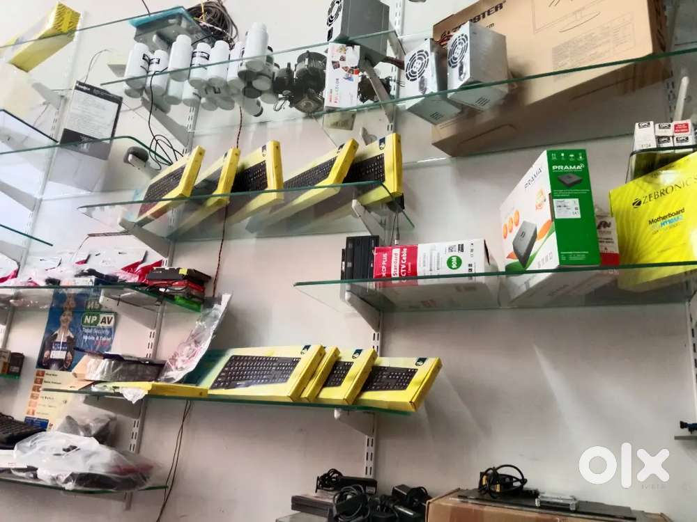 Shop glass rack