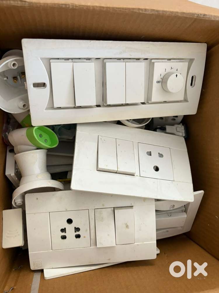 MK electrical Switch, sockets, coverplates, Fan regulators