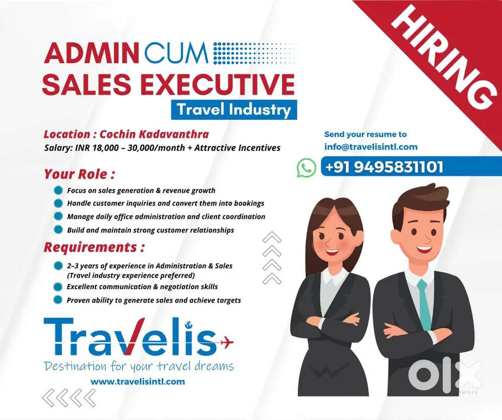 Admin cum Sales executive
