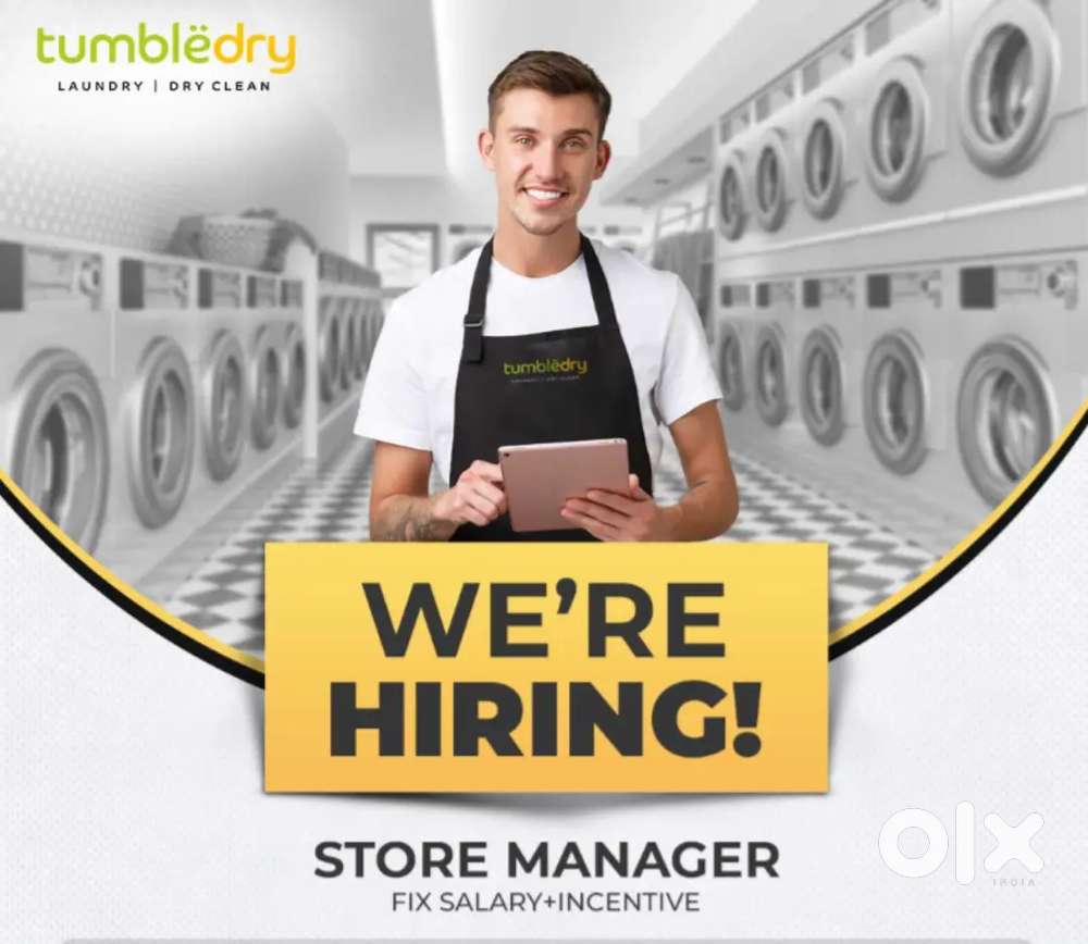 Store Manager - Laundry Store - Tumbledry