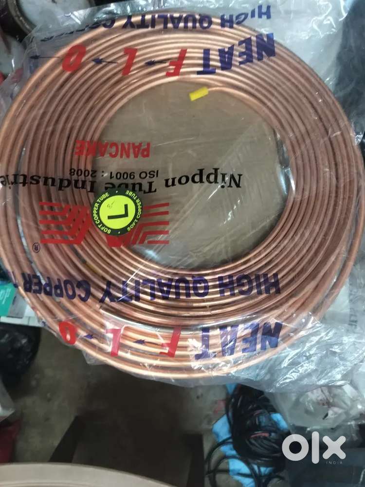 Copper pipe available all sizes