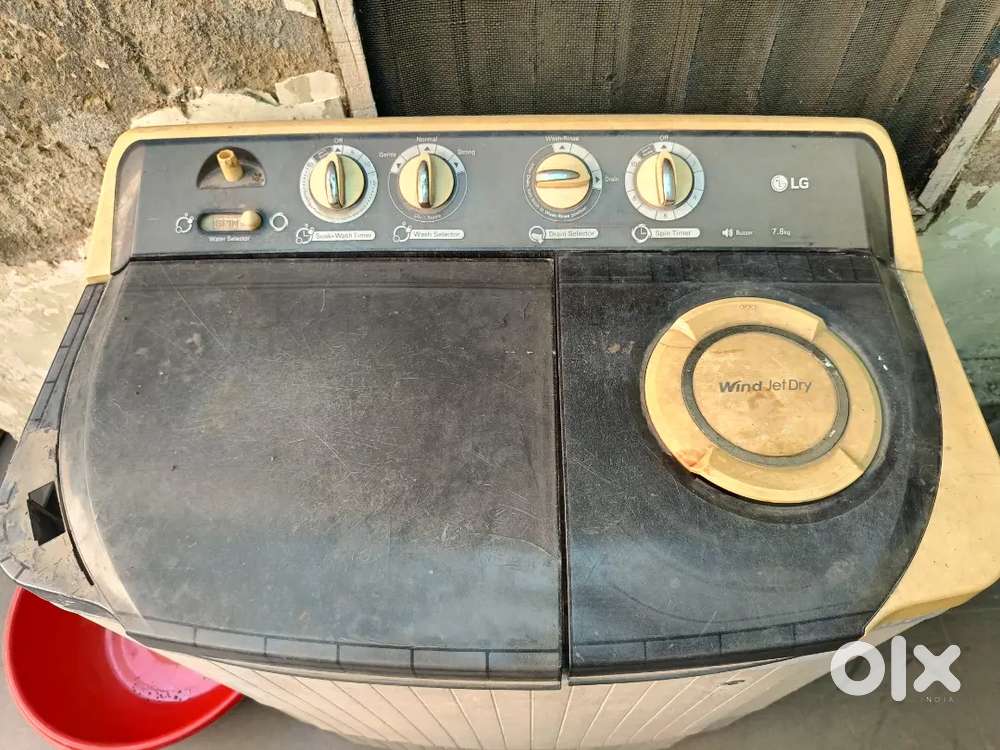 Lg washing machine 7'8 kg