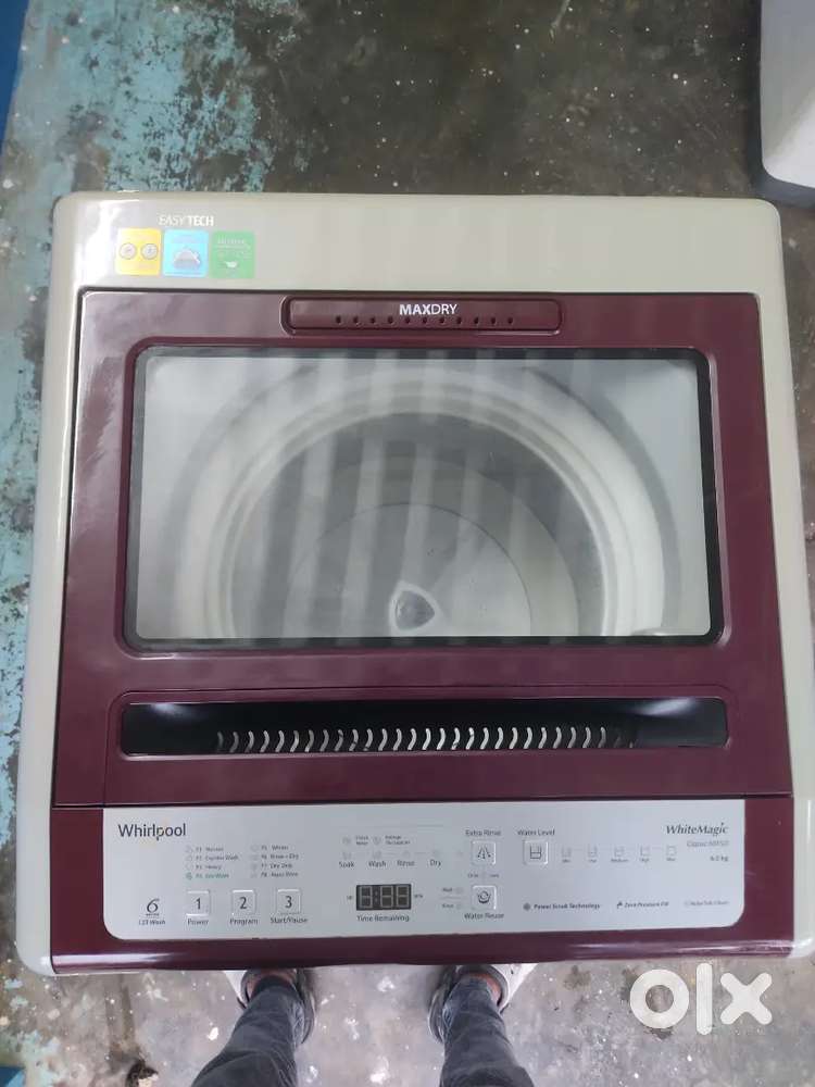 Whirlpool washing machine with warranty