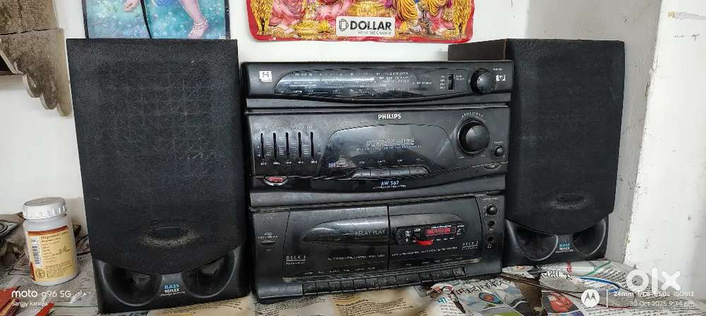 Philips music system blutooth aux fm usb