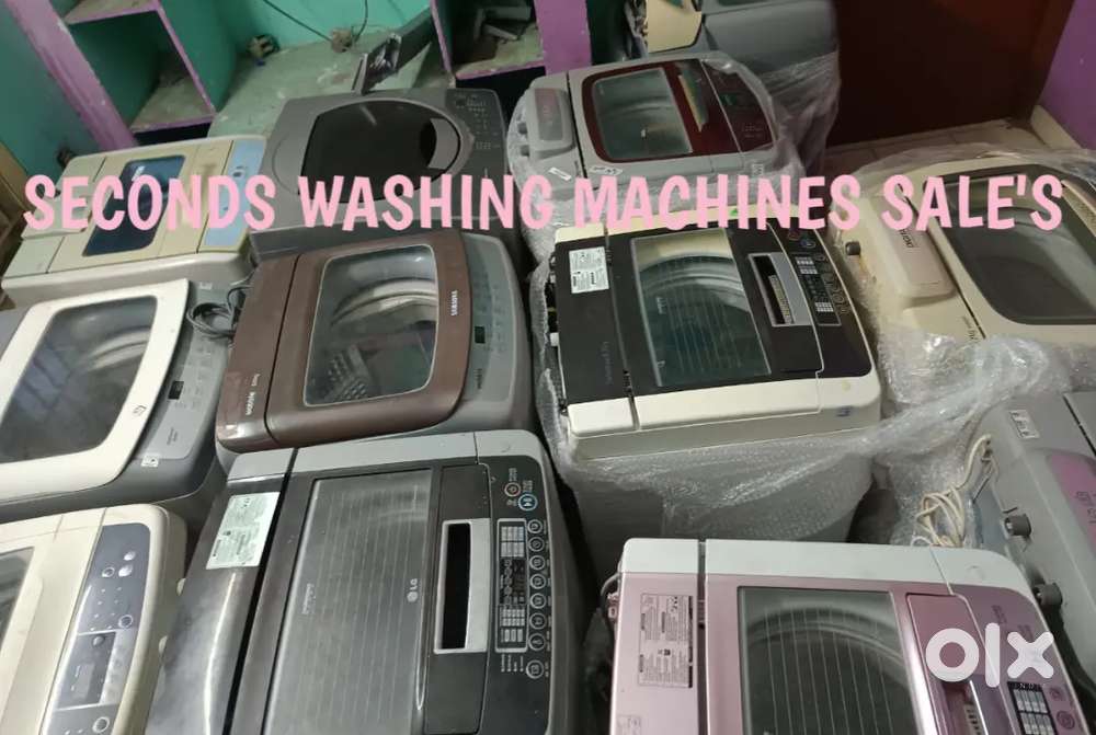 SECONDS WASHING MACHINES SALE'S