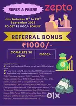 WE ARE HIRING FOR ZEPTO @NUNGAMBAKKAM