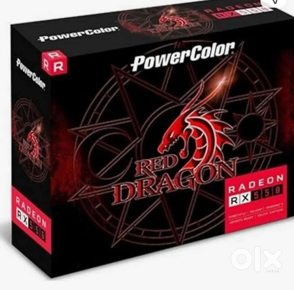 Rx 550 gpu 2 gb only open box. With 2 wear warranty