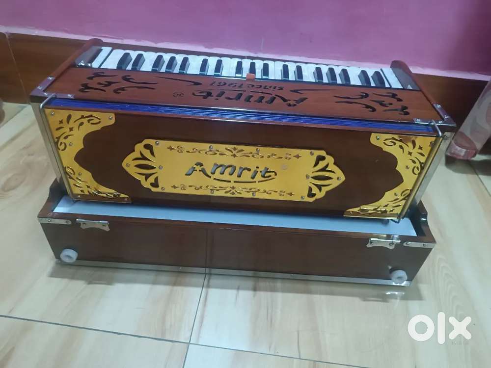 Box professional harmonium raj uttrakhand musicals
