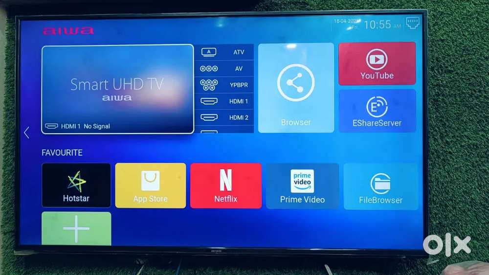 Aiwa 55 inch tv television