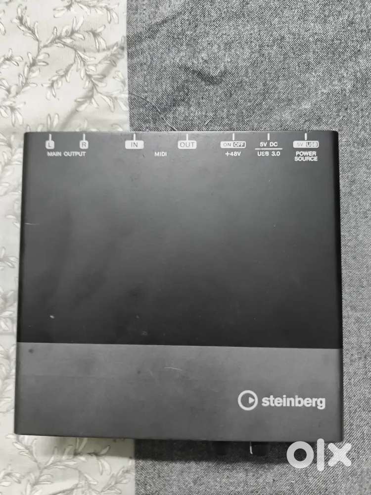 Steinberg UR22C Sound card
-
Very less used, no complaints