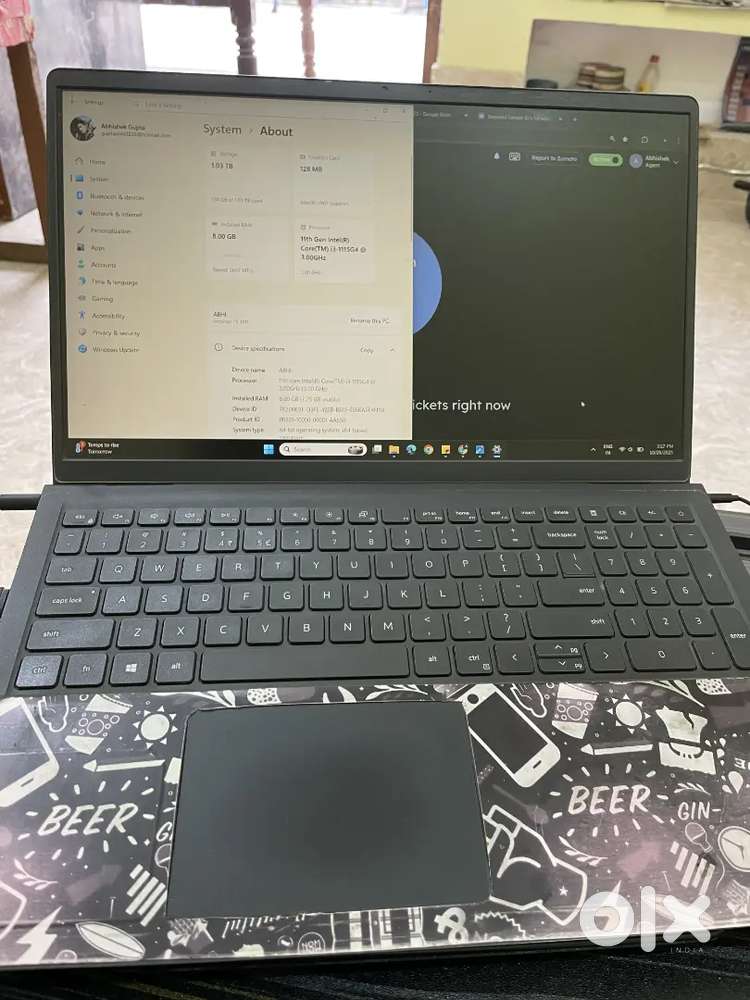 Dell 11th gen i3 - 1115G4