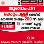15 - cent residential plot for sale in Thoongampara  Kottampally