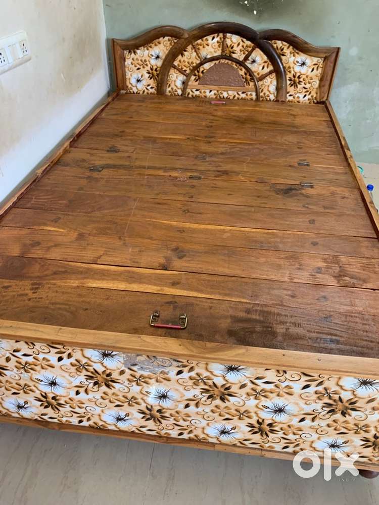 Wooden Bed (Diwan bed with storage)