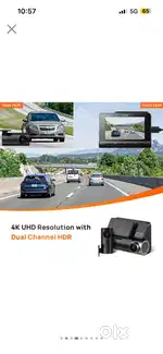 70 mai dash cam 4k front rear both