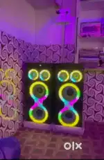 8inch double spekar bass and 8inch double spekar