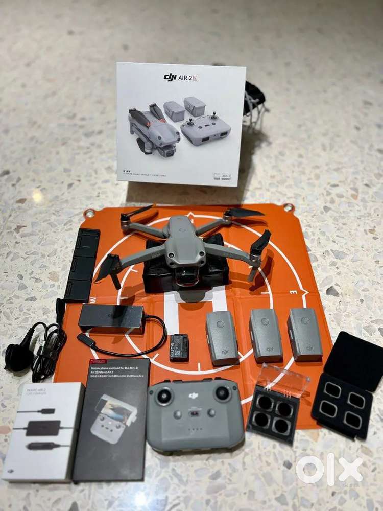 Used DJI Air 2S Fly More Combo Drone - Grey