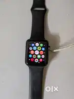 Apple Watch Series 3 42MM GPS Black Color Box Charger Bill iWatch