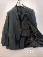 Size 40 black coat pant set at rs 2500 fixed pant 36 purchased at 12 k