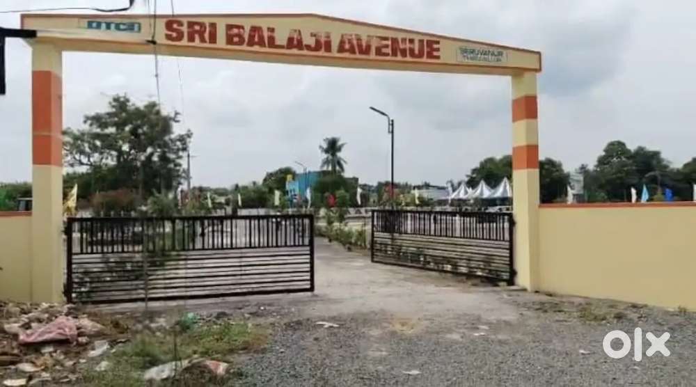 THIRUVALLUR BI CITY 2BHK INDIVIDUAL VILLA COLLECTOR OFFICE NEARBY