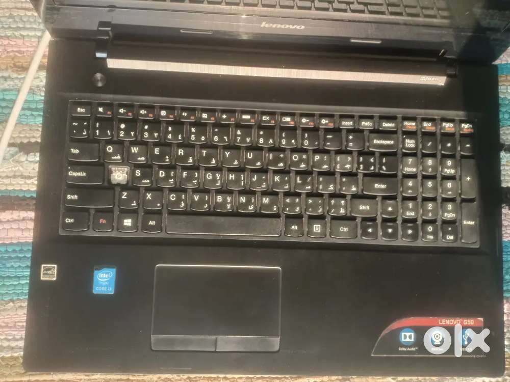 Lenovo i3 Laptop  8GB RAM  256GB SSD + 1TB  Charging IC Issue