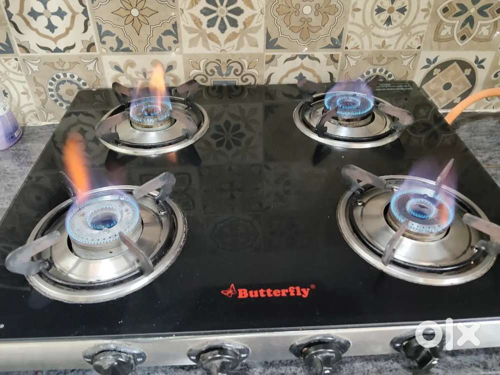 Gas stove 4 burner Butterfly