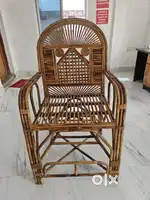 Wooden bamboo chair