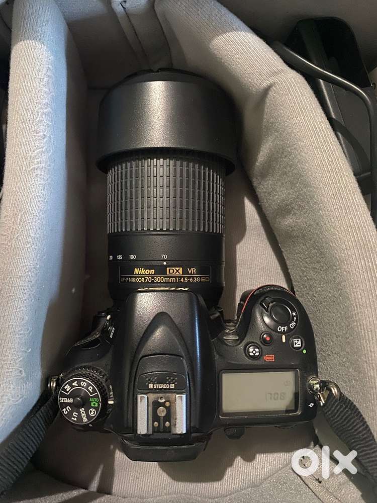 Nikon d7100 camera with 70-300mm lens