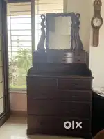 Antique Burma Teakwood Dressing Table