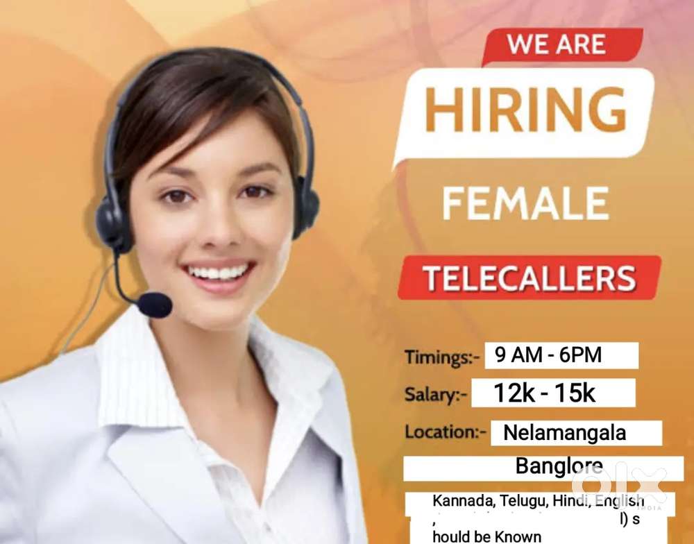 Female Telecaller for Machine Manufacturering company